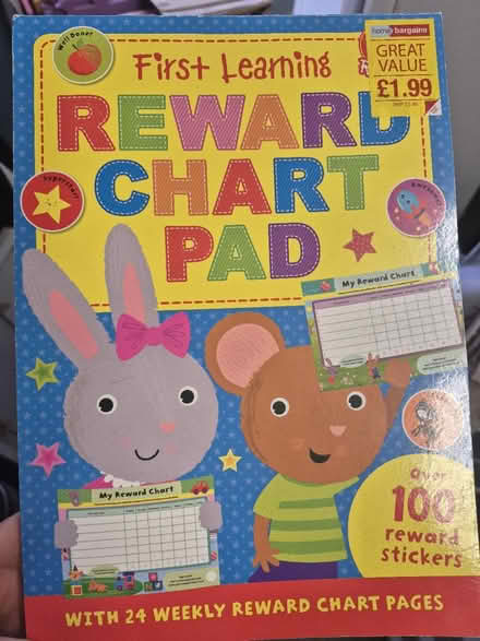 Photo of free Reward chart pad (CM3 Danbury) #1