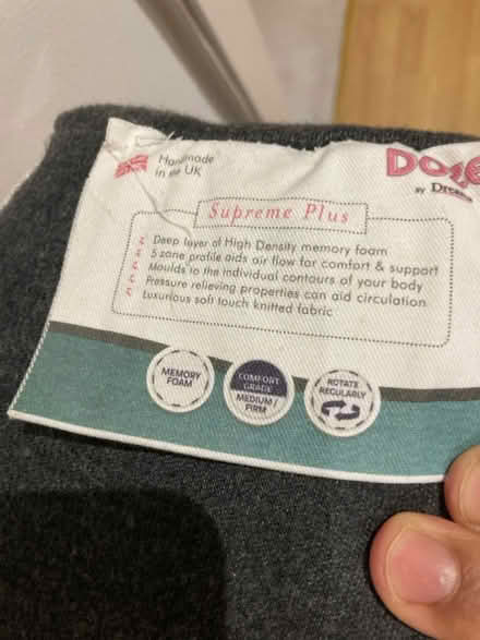 Photo of free Dreams KingSize MemoryFoam Mattress (Dickens heath B90) #2