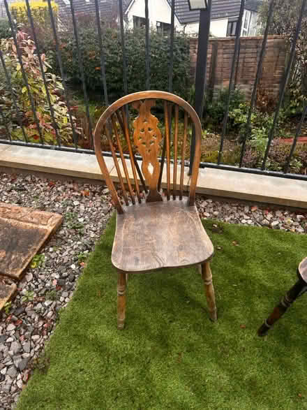 Photo of free 2 dining chairs (Arnside) #2