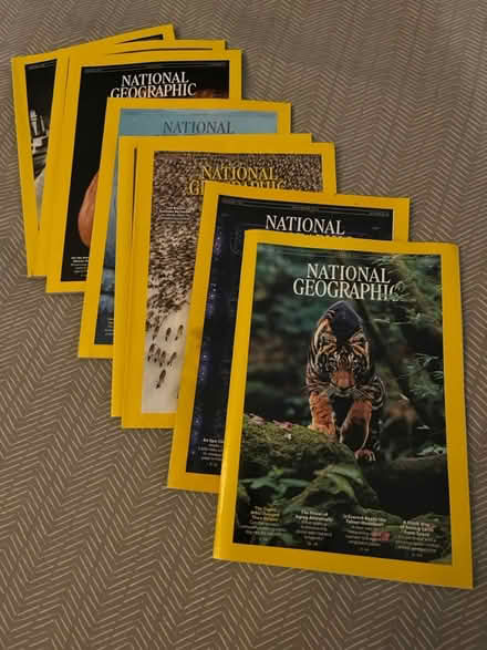 Photo of free National Geographic magazines (Valley Ford/Freestone) #1