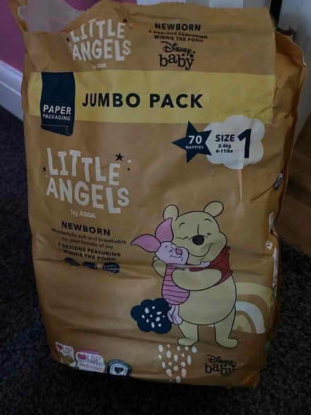 Photo of free Newborn nappies (Great Moor SK3) #1