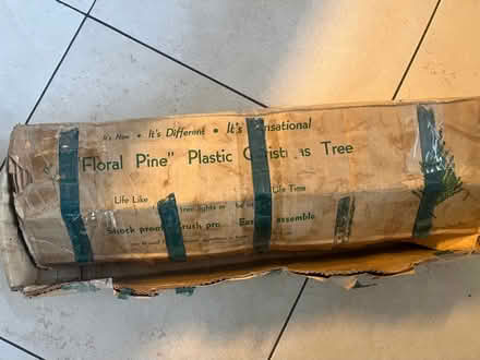 Photo of free Vintage Christmas Tree (Thurnby Leicester LE7) #2