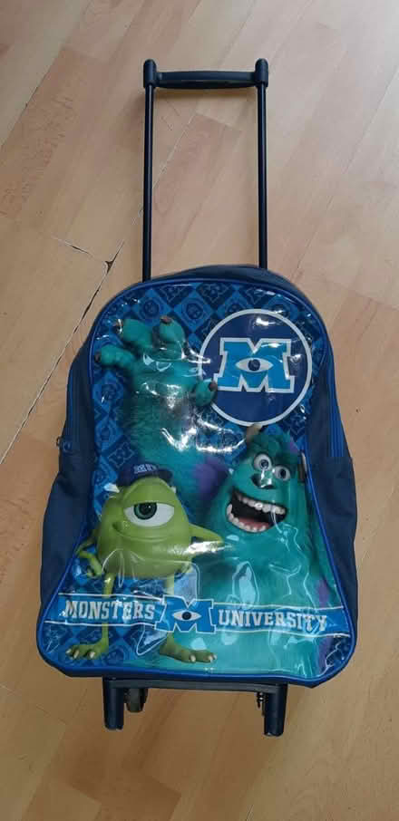 Photo of free Monsters Inc backpack and trolley (Perivale) #2