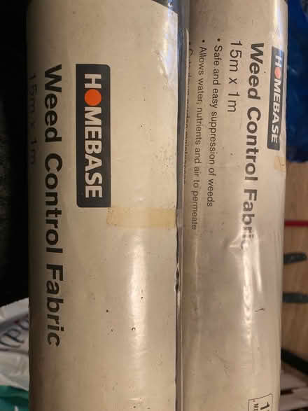 Photo of free 2 x weed control fabric rolls (Norbury SW16) #1