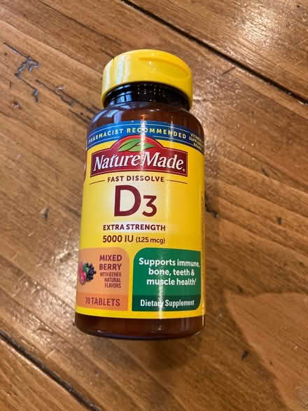 Photo of free New Nature Made D3 extra strength (Havertown) #1