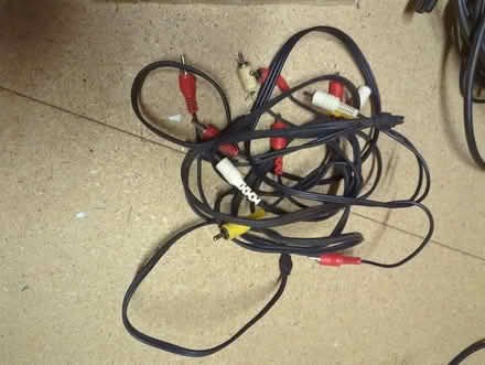 Photo of free Various cables- scart, din, phone extension, TV aerial leads (Eastbourne BN21) #2