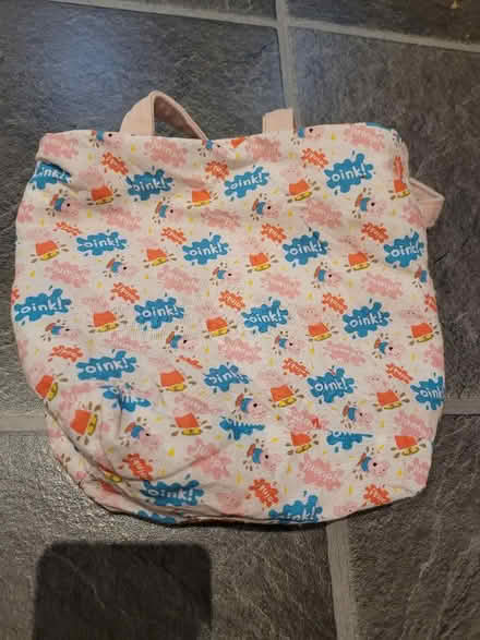 Photo of free Kids tote bag with Peppa pig lining (Shenley Fields B29) #3