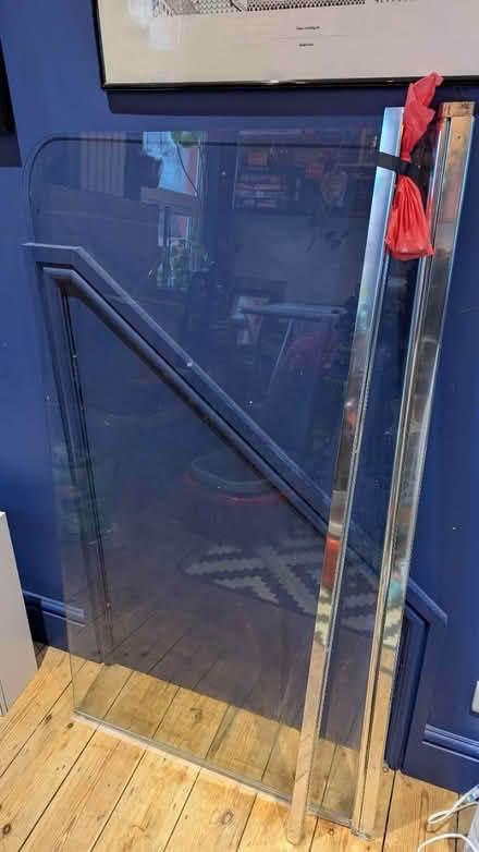 Photo of free bath shower screen glass (lancing) #1