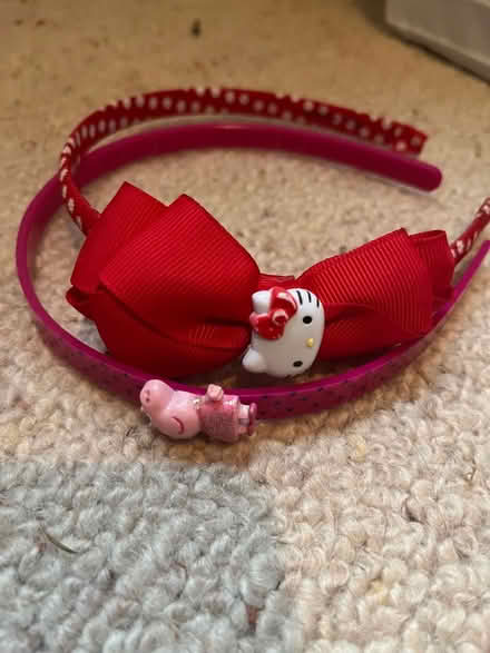 Photo of free Peppa pig and Hallo Kitty hairbands (Fairfield Park) #1