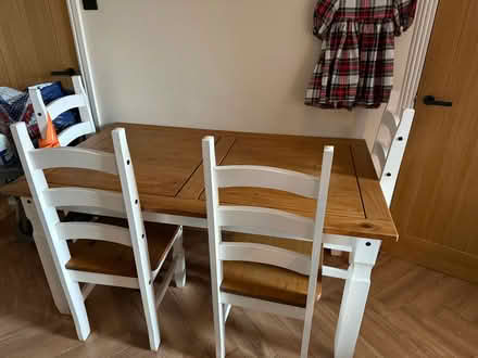 Photo of free Dining table (Cowley Hill WA10) #2