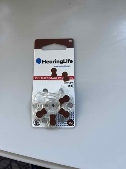 Photo of free 4 hearing aid batteries (Prospect and DeAnza) #1