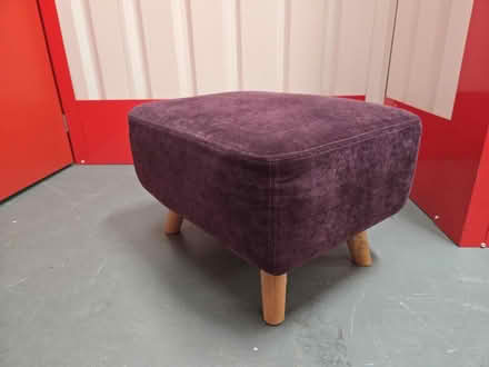 Photo of free Purple footstool (Brighton BN1) #1