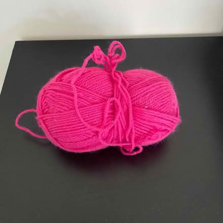 Photo of free Hot pink yarn (Bethesda, MD) #1
