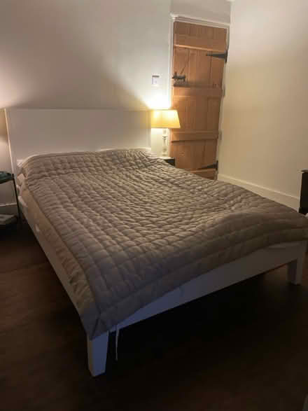 Photo of free Double bed frame (Downley HP13) #1