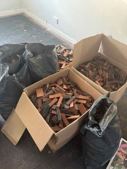 Photo of free Teak Parquet flooring (West Dulwich, SE21) #1