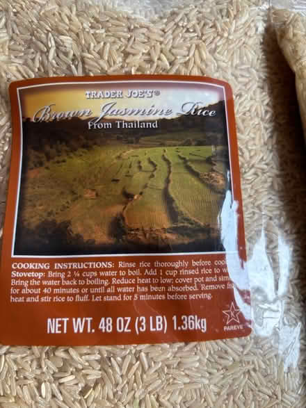 Photo of free 6LB of Brown Jasmine Rice (Rego Park) #2