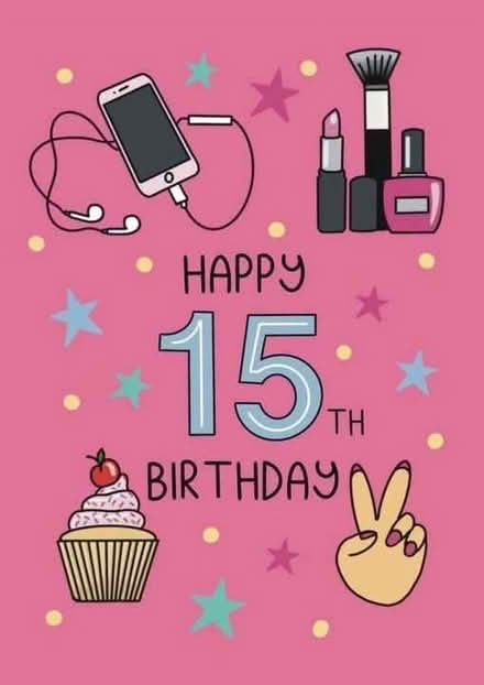 Photo of 15th Birthday items (Clive Vale TN35) #1