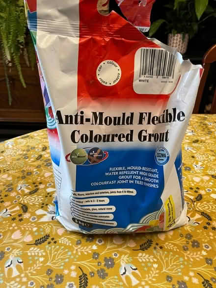 Photo of free Half bag of white anti mould grout (NG4 Netherfield) #1