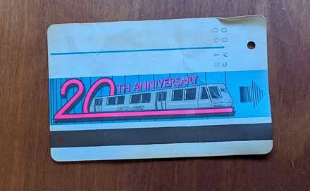 Photo of free 20 yr Anniv. BART ticket (West Berkeley) #1