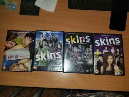 Photo of free Skins series 1-4 DVDs (Gloucester) #1