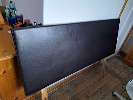 Photo of free faux leather double headboard (Kendal LA9) #1