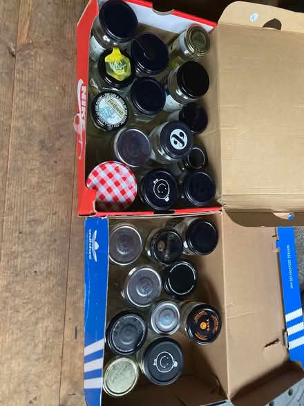Photo of free About 20 jam jars (Fleetville AL4) #1