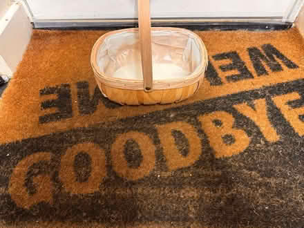 Photo of free Small Wooden Basket (Ravenfield S65) #1