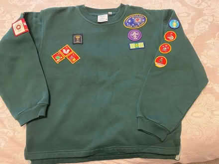 Photo of free Green scouts sweatshirt (Mere Green Sutton Coldfield) #1