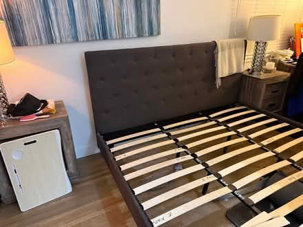 Photo of free West Elm King Size Bed Frame (Laguna Beach) #1