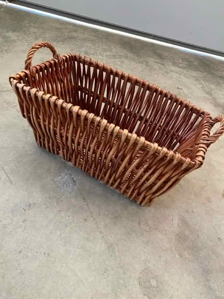 Photo of free Small wicker basket (Lawrence Expy and Hwy 280) #1