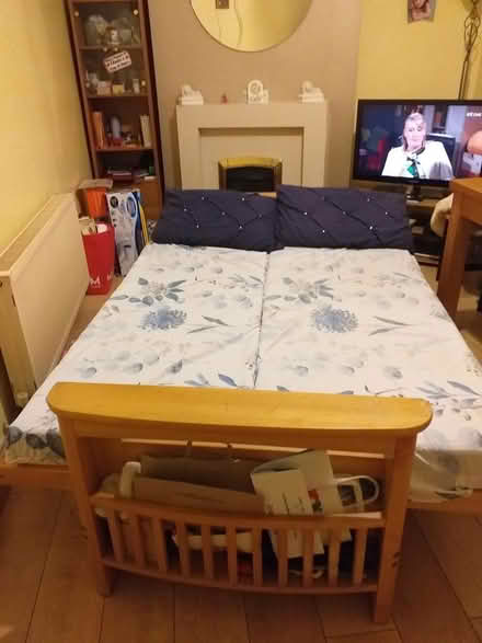 Photo of free Bed settee (Ringsend) #2