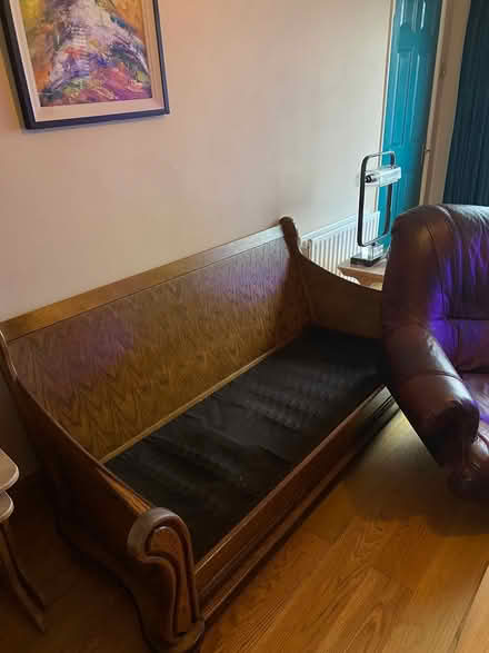 Photo of free 2 leather armchairs and one sofA (Clonsilla Dublin 15) #3