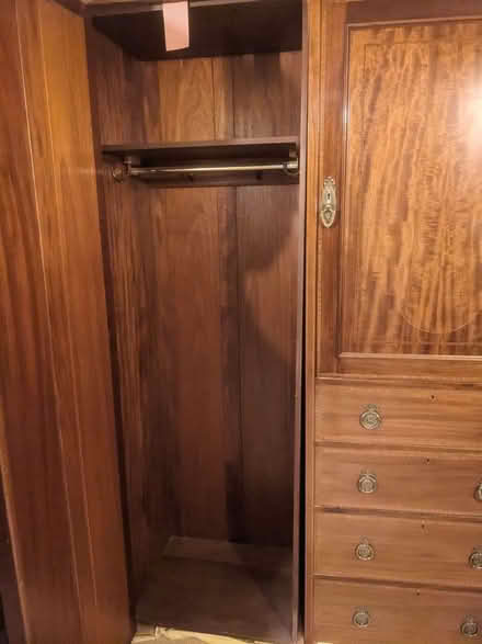 Photo of free Edwardian wardrobe (Little Neston CH64) #2