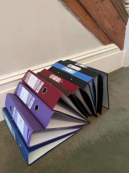 Photo of free Lever arch and ring binders (Muswell Hill N10) #1