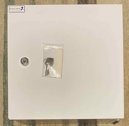 Photo of free White lockable cabinet - no shelves (Hemel Hempstead, HP1) #3