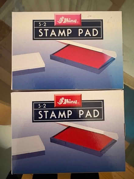 Photo of free 2 stamp pads (East Oxford) #1