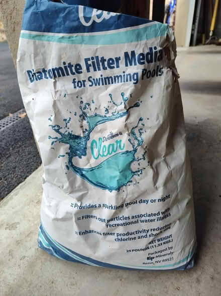 Photo of free Diatomite filter media for pools (Town of Woodbury Orange County) #1
