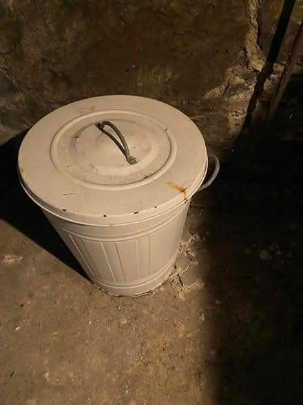 Photo of free Metal trash cans (Lowell and highland) #1