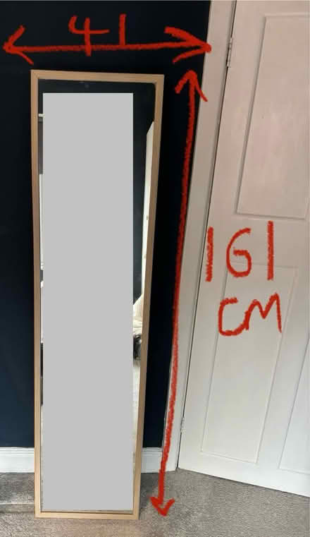 Photo of free Full length mirror (Stockport) #1