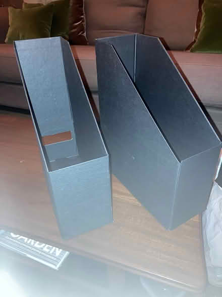Photo of free 2 black IKEA filing system (Kingston KT2) #2