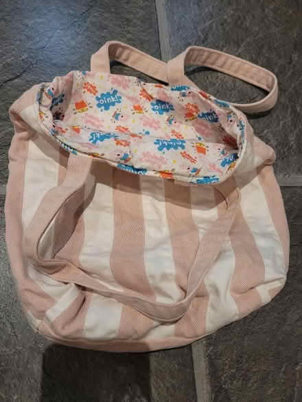 Photo of free Kids tote bag with Peppa pig lining (Shenley Fields B29) #1