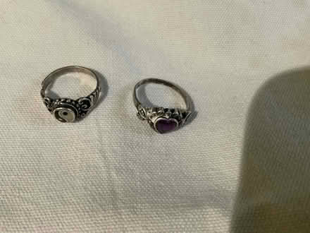 Photo of free Silver rings, size 5 (01801) #1