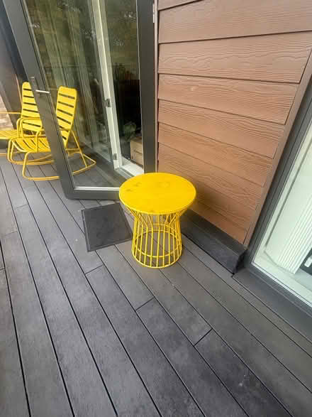 Photo of free Outdoor rocking chairs and side table (Bow E3) #1