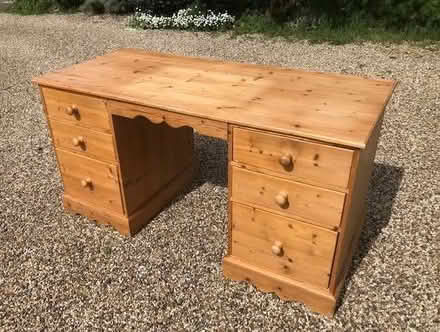 Photo of free Solid Pine Desk (Latchingdon CM3) #1