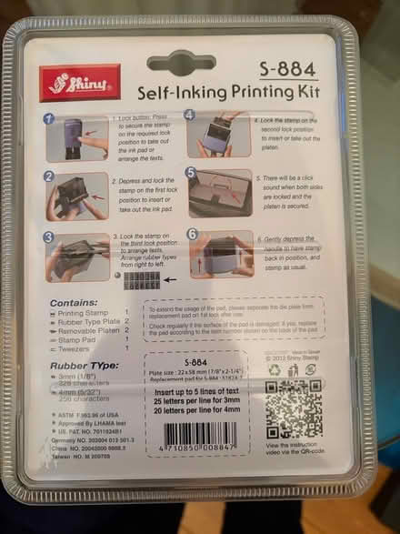 Photo of free Shiny self inking printing kit (East Oxford) #2