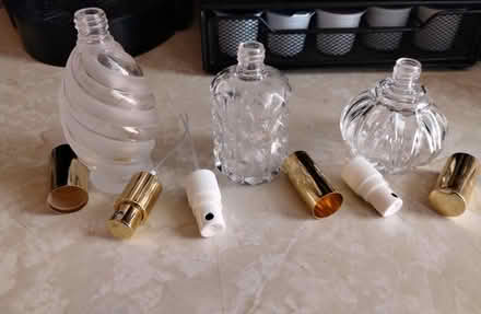 Photo of free Glass perfume atomizer bottles (Newark) #2