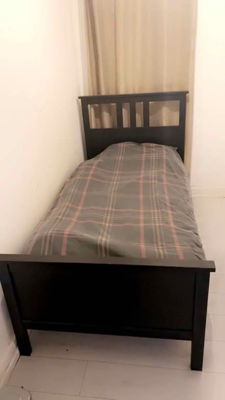 Photo of free 2 single divan bed and 1 single black bed (Wandsworth SW11) #1