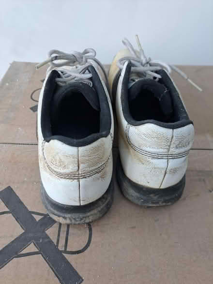 Photo of free Adidas size 10 gold shoes (Heswall) #4