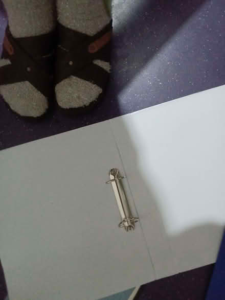 Photo of free 2 ring binders and a slim file holder (Lewisham SE13) #3