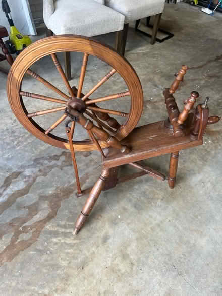 Photo of free Antique spinning wheel (Irmo, SC) #3